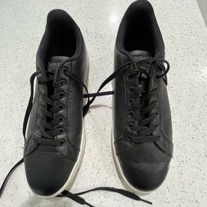 Adidas Black Sneakers, Like new size 11 Cloudfoam